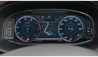 Protector de vidrio templado Pixsel en el panel de instrumentos CUPRA ATECA - 9.9“ 2020 -