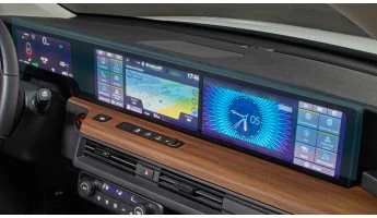 Protector de vidrio templado Pixsel en el panel de instrumentos HONDA E - 37.2“ 2020 -