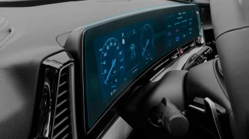 Protector de vidrio templado Pixsel en el panel de instrumentos KIA SPORTAGE - 31.4“ 2022 - 2024