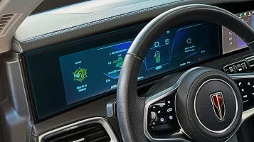 Protector de vidrio templado Pixsel en el panel de instrumentos HONGQI E-HS9 - 19.7“ 2020 -