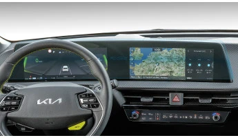 Protector de vidrio templado Pixsel en el panel de instrumentos KIA EV6 - 31.1“ 2022 -