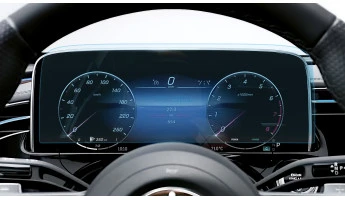 Protector de vidrio templado Pixsel en el panel de instrumentos MERCEDES BENZ E-CLASS - 14.8“ 2023 -