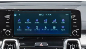 Protector de vidrio templado Pixsel en el monitor KIA SORENTO - 10.9“ 2020 - 2023