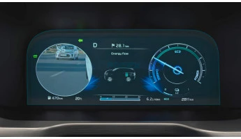 Protector de vidrio templado Pixsel en el panel de instrumentos KIA SORENTO - 13.4“ 2020 - 2023