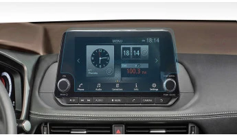Protector de vidrio templado Pixsel en el monitor NISSAN ROGUE - 10.8“ 2020 - 2023