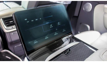 Protector de vidrio templado Pixsel para el control del clima trasero HONGQI E-HS9 - 10.8“ 2020 -