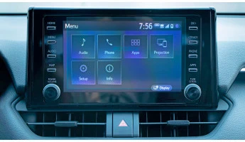 Protector de vidrio templado Pixsel en el monitor TOYOTA RAV4 - 8“ 2023 -