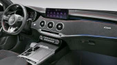 Protector de vidrio templado Pixsel en el monitor KIA STINGER - 11.2“ 2021 - 2023