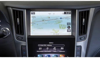 Protector de vidrio templado Pixsel en el monitor INFINITI Q50 - 8.1“ 2013 -