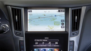 Protector de vidrio templado Pixsel en el monitor INFINITI Q50 - 8.1“ 2013 -