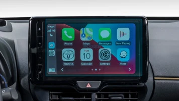 Protector de vidrio templado Pixsel en el monitor TOYOTA YARIS - 9.8“ 2020 - 2023