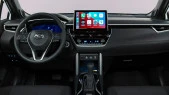 Protector de vidrio templado Pixsel en el monitor TOYOTA COROLLA CROSS - 12.1“ 2021 - 2024