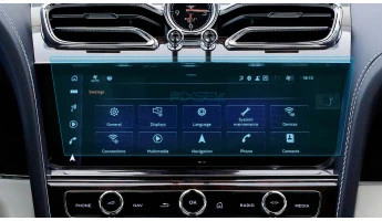 Protector de vidrio templado Pixsel en el monitor BENTLEY BENTAYGA - 12.7“ 2020 -