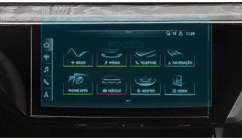 Protector de vidrio templado Pixsel en el monitor AUDI Q8 E-Tron - 11.3“ 2022 - 2025