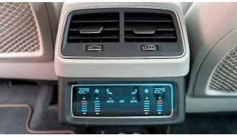 Protector de vidrio templado Pixsel para el control del clima trasero AUDI Q8 E-Tron - 6.6“ 2022 - 2025