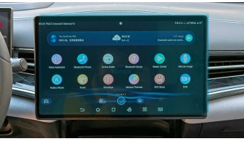 Protector de vidrio templado Pixsel en el monitor BYD SEAL - 16.3“ 2022 -