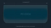 Protector de vidrio templado Pixsel en el monitor LAND ROVER RANGE ROVER SPORT - 9.9“ 2014 - 2017