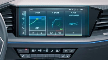 Protector de vidrio templado Pixsel en el monitor AUDI Q4 E-TRON - 12.4“ 2021 -