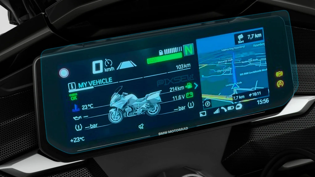 Защитное стекло Pixsel на спидометр мотоцикла BMW K1600 B 13“