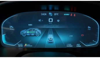 Protector de vidrio templado Pixsel en el panel de instrumentos SERES SF5 - 12“ 2019 -