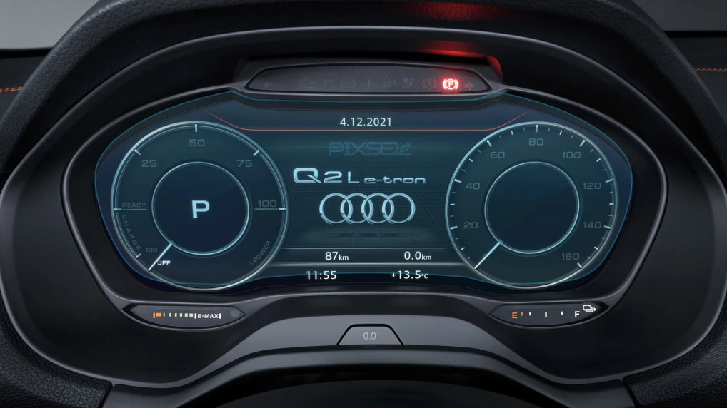 Protector de vidrio templado Pixsel en el panel de instrumentos AUDI Q2 L E-TRON - 11.9“ 2021 -