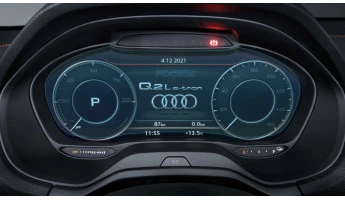 Protector de vidrio templado Pixsel en el panel de instrumentos AUDI Q2 L E-TRON - 11.9“ 2021 -