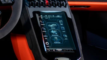 Protector de vidrio templado Pixsel en el monitor LAMBORGHINI HURACAN - 8.2“ 2022 -