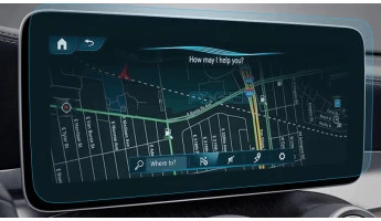 Protector de vidrio templado Pixsel en el monitor MERCEDES BENZ V-CLASS - 12.1“ 2014 - 2023