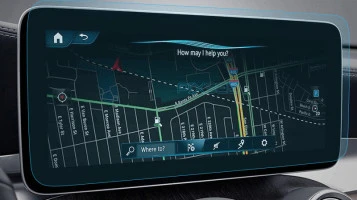 Protector de vidrio templado Pixsel en el monitor MERCEDES BENZ V-CLASS - 12.1“ 2014 - 2023