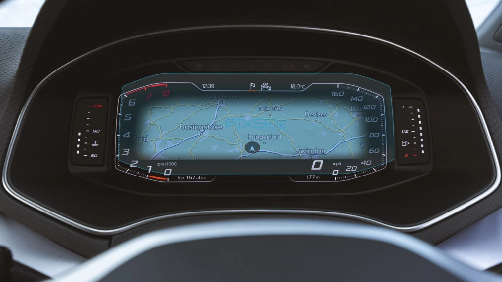 Защитное стекло Pixsel на приборную панель SEAT IBIZA - 9.9“ 2021 -