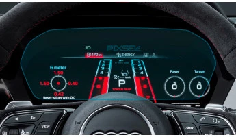 Protector de vidrio templado Pixsel en el panel de instrumentos AUDI A3 / S3 / RS3 - 11.9“ 2020 -