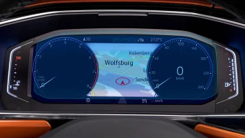 Protector de vidrio templado Pixsel en el panel de instrumentos VOLKSWAGEN T-CROSS - 9.9“ 2019 - 2022