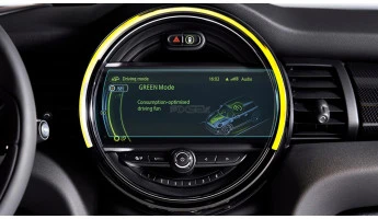 Protector de vidrio templado Pixsel en el monitor MINI COOPER - 8.7“ 2020 - 2023