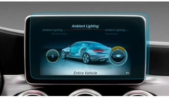 Protector de vidrio templado Pixsel en el monitor MERCEDES BENZ C-CLASS - 11“ 2015 - 2017