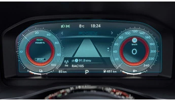 Protector de vidrio templado Pixsel en el panel de instrumentos NISSAN X-TRAIL - 12.1“ 2023 -