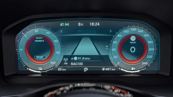 Protector de vidrio templado Pixsel en el panel de instrumentos NISSAN X-TRAIL - 12.1“ 2022 -