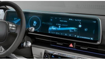 Protector de vidrio templado Pixsel en el panel de instrumentos HYUNDAI IONIQ 6 - 28“ 2022 -
