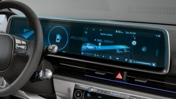 Protector de vidrio templado Pixsel en el panel de instrumentos HYUNDAI IONIQ 6 - 28“ 2022 -