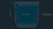Protector de vidrio templado Pixsel en el monitor SUBARU OUTBACK - 14.4“ 2020 -
