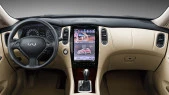 Protector de vidrio templado Pixsel en el monitor TESLA STYLE INFINITI QX50 2014 - 2017 - 12.6“