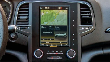 Protector de vidrio templado Pixsel en el monitor RENAULT MEGANE - 8.6“ 2015 - 2021