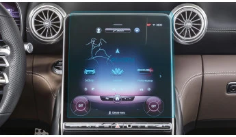 Protector de vidrio templado Pixsel en el monitor MERCEDES BENZ SL-CLASS - 13.5“ 2022 -