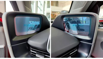 Protector de vidrio templado Pixsel para los espejos HYUNDAI IONIQ 6 - 6.7“x2 2022 -