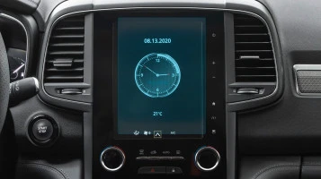 Protector de vidrio templado Pixsel en el monitor RENAULT KOLEOS - 8.6“ 2016 - 2023