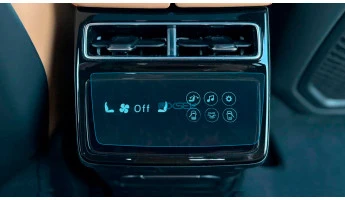 Protector de vidrio templado Pixsel para el control del clima trasero ZEEKR 001 - 6.8“ 2022 - 2024