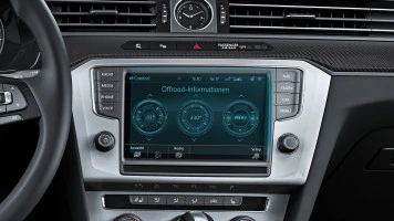 Protector de vidrio templado Pixsel en el monitor VOLKSWAGEN PASSAT - 8“ 2015 - 2019 (B8)