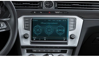 Protector de vidrio templado Pixsel en el monitor VOLKSWAGEN PASSAT - 8“ 2015 - 2019 (B8)