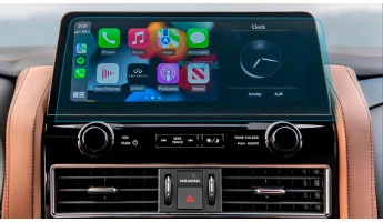 Protector de vidrio templado Pixsel en el monitor INFINITI QX80 - 14.4“ 2022 - 2024