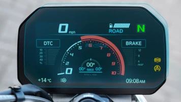 Protector de vidrio templado Pixsel en el velocímetro de la moto BMW S1000 R/RR/XR 8.7“