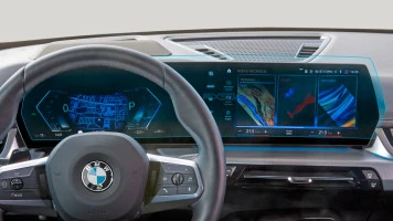 Защитное стекло Pixsel на приборную панель BMW X1 - 26.2“ 2022 - (U11)